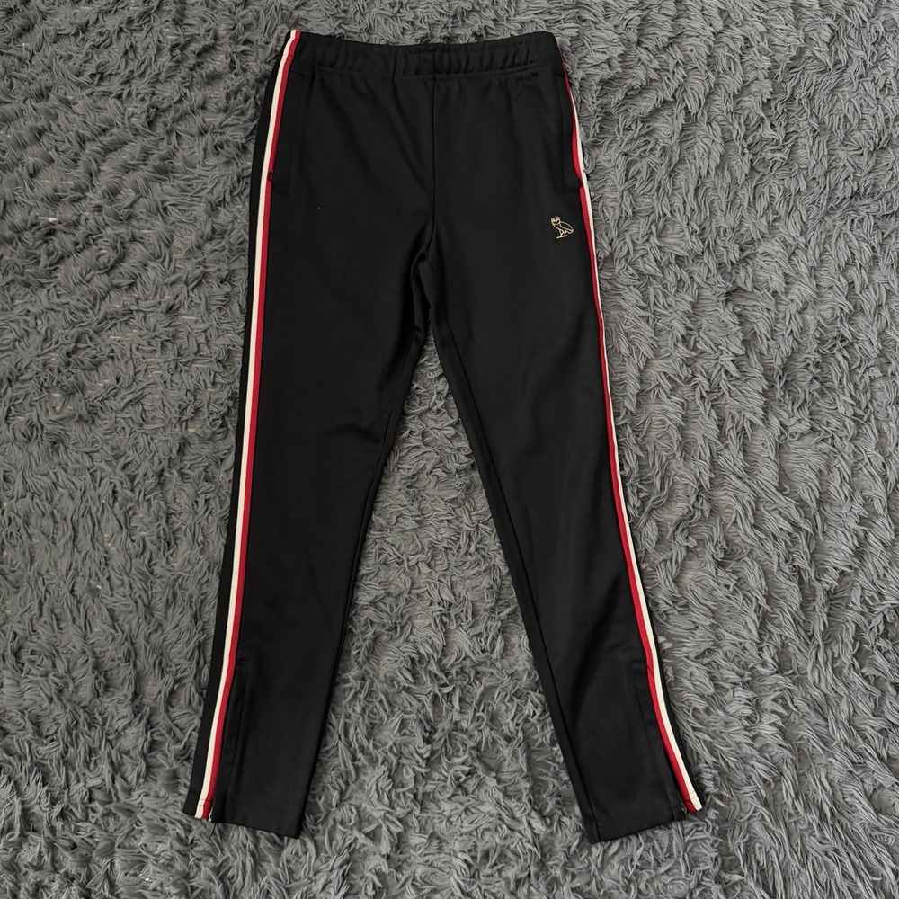 Drake OVO PIQUE TRACK PANTS men's Size Small Octobers Very Own Owl